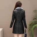 Ladies' Leather Coat P2309 7