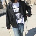 Ladies' Leather Jacket P2497 4