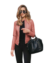 Ladies' Leather Jacket V150 10
