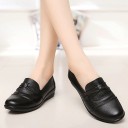 Ladies' Leather Moccasins with Gemstone 3