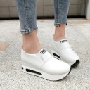 Ladies' Leather Platform Shoes 7