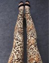 Ladies' Leggings with Leopard Print J521 5