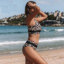 Ladies' Leopard Print Bikinis P1053 4
