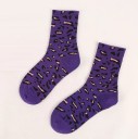 Ladies' Leopard Print Socks 4