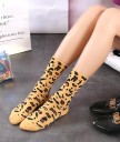 Ladies' Leopard Print Socks 13