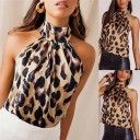 Ladies' Leopard Print Top A826 5