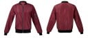 Ladies' Lightweight Bomber Jacket for Spring and Autumn Ribbed Collar and Hems Zip Pocket on Sleeve Side Pockets Metal Zip Lining Polyester 10