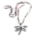 Ladies' Long Dragonfly Necklace 2