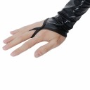 Ladies' Long Gloves Made of Artificial Leather 4