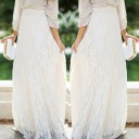Ladies' Long Lace Skirt A1587 5