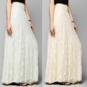 Ladies' Long Lace Skirt A1587 6