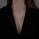Ladies' Long Necklace D528 5