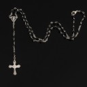 Ladies' Long Necklace with Cross Pendant 7