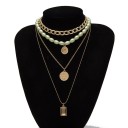 Ladies' Long Necklace with Pearls 4