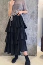 Ladies' Long Skirt with Ruffles 5