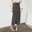 Ladies' Long Skirt with Ties 3