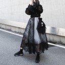 Ladies' Long Skirt with Underskirt 3