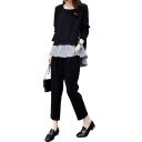 Ladies' Long Sleeve Top and Trousers B1173 1