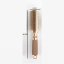 Ladies' Massage Hair Comb 24.5 x 4.3 cm Oval Brush with Nylon Head Round Teeth Non-slip Handle Easy to Clean 2