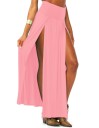 Ladies' Maxi Skirt with High Slits 7