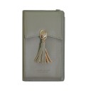 Ladies' Mini Crossbody Bag for Mobile Phone With Tassel Metal Decoration Front Pocket Artificial PU Leather Width 11 cm Height 18 cm 2