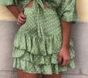 Ladies' Mini Skirt with Dots 3