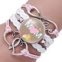 Ladies' Multi-layer Bracelet Mom H641 2