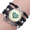 Ladies' Multi-layer Bracelet Mom H641 7