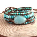 Ladies' Multilayer Beaded Bracelet H322 2