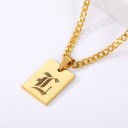 Ladies' Necklace Letter D135 12