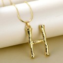 Ladies' Necklace Letter D148 8