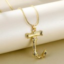 Ladies' Necklace Letter D148 10