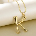Ladies' Necklace Letter D148 11