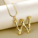 Ladies' Necklace Letter D148 23