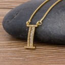 Ladies' Necklace Letter D90 9