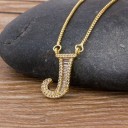 Ladies' Necklace Letter D90 10