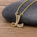Ladies' Necklace Letter D90 12