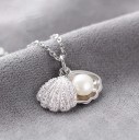 Ladies' Necklace Pearl in Shell 1