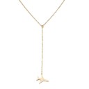 Ladies' Necklace with Airplane D299 2