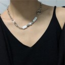 Ladies' Necklace with American Clasp D153 6