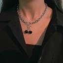 Ladies' Necklace with American Clasp D158 5