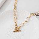 Ladies' Necklace with American Clasp D508 2