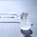 Ladies' Necklace with Apple D402 6