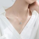 Ladies' Necklace with Cats on the Moon 3