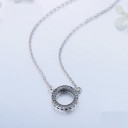 Ladies' Necklace with Circle M45 2