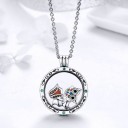 Ladies' Necklace with Circle M75 5