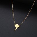 Ladies' Necklace with Cloud D239 4