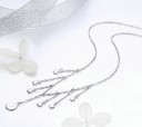 Ladies' Necklace with Crescent Moon and Stars 3