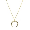 Ladies' Necklace with Crescent Moon M66 2