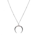 Ladies' Necklace with Crescent Moon M66 3
